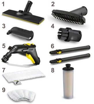Пароочиститель Karcher, пароочиститель для окон и зеркал.