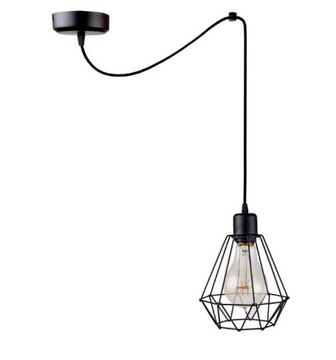 LAMPA PAJĄK Wisząca LED LOFT EDISON Spider DIAMENT