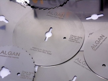 НОЖ АЛГАН ПРЕМИУМ ЛЕЗВИЕ ДОСТ90 90ММ - ГЛАДКИЙ