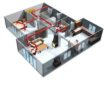 ЭКО КАМИН панорамный с установкой КАМИН КРАКОВ