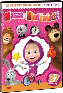 MASZA I NIEDŹWIEDŹ - część 7,8,9,10 [BOX 4 DVD]