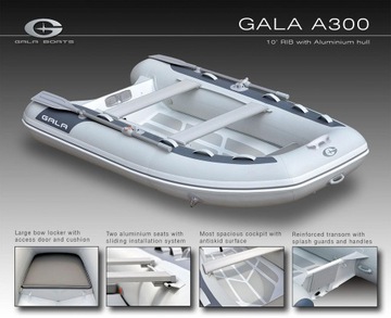 Лодзь RIB ATLANTIS A360D GALA ALUMINIUM