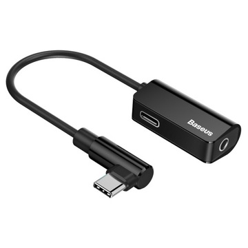 Переходник Baseus USB-C на USB-C + мини-разъем 3,5 дюйма