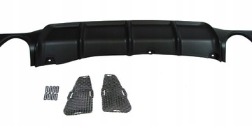 BMW F32 F33 M Performance Диффузор бампера -0---0-