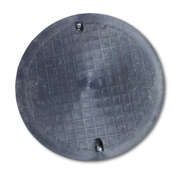 Чёрная КРЫШКА, крышка ЛЮКА, ЛЮК 40, гофрированная