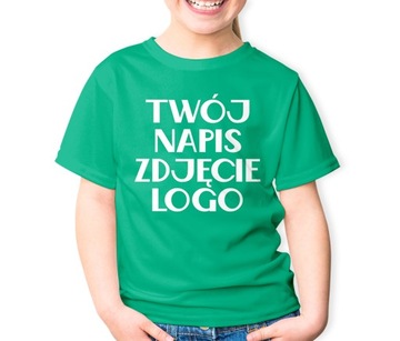 DZIECIĘCA KOSZULKA Z WŁASNYM NADRUKIEM ZDJĘCIEM S