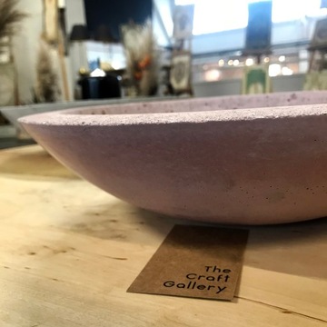 БЕТОННАЯ ЧАША из CONCRETE BOWL SLIM M диаметр 34 см.