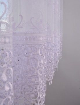 Занавес готова с вышитым навесом 400x180