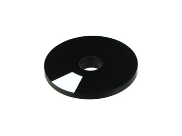 Szyld do gałki 9 / 10mm czarny ELMA 043-2221 2szt