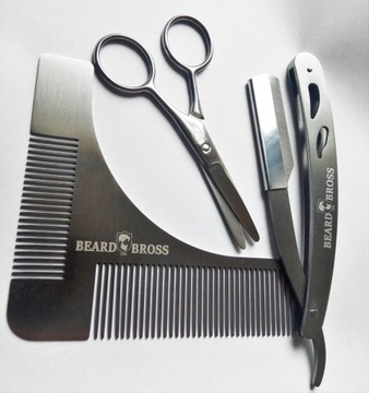 Шаблон ножниц для бритвы BEARD KIT