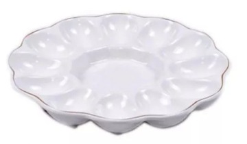 TALERZ DO JAJEK YL-H2007-1 B/RĄCZKI -IMP