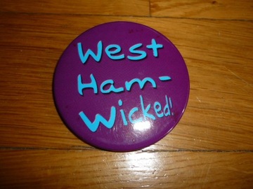 Odznaka West Ham United - button