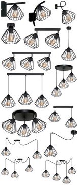 Настенный светильник WIRE простой - может быть светодиодным