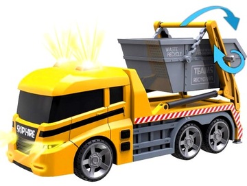 AUTO ŚMIECIARKA - POJAZD 38CM - DŹWIĘK, ŚWIATŁA