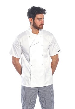 PORTWEST C733 BLUZA SZEF KUCHNI FARTUCH BIAŁY XS