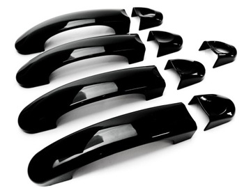 ЧЕРНЫЕ НАКЛАДКИ НА ДВЕРНЫЕ РУЧКИ VW T5 T6 Transporter