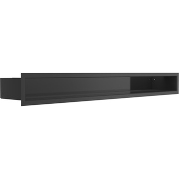 F36 Вентиляционная решетка Люфт Решетки Люфт 9х80 см черный