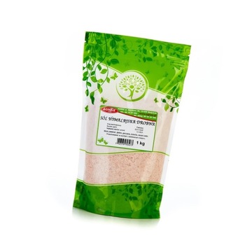 SÓL HIMALAJSKA różowa DROBNA 1 kg NATURALNA AGNEX
