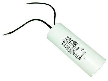 Kondensator 8uF +/- 10% MIFLEX MKSP-5P Silnikowy