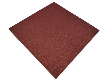 puzzle, płyta, kwadrat gumowy 3cm czerwona basen
