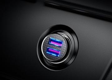 АВТОМОБИЛЬНОЕ ЗАРЯДНОЕ УСТРОЙСТВО BASEUS FAST ДЛЯ ЗАЖИГАЛКИ МОЩНОЕ 2x USB 5A QC 30ВТ