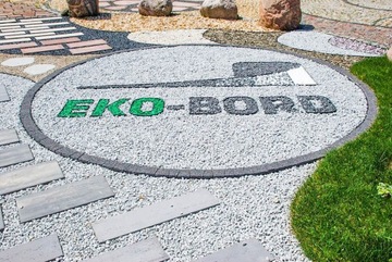 ЭКОБОРД БИГ 10см Бордюр газонный 30м + 100 анкеров