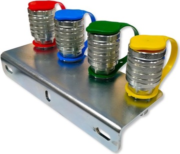 МОНТАЖ ПЛАТЫ ЧЕТЫРЕ БЫСТРОРАЗЪЕМНЫХ РАЗЪЕМА ЕВРОРОЗЕТОК