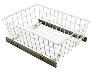 SZUFLADA KOSZ MD 500/150 BIAŁA PEŁNY WYSUW