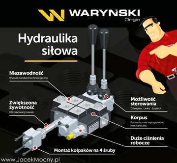 Нижняя крышка для распределителей Waryński 40 л.