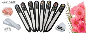 Уникальная чешская ПИЛКА, 13 см, в футляре, украшенная кристаллами Сваровски.