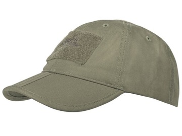 Czapka z daszkiem Helikon Folding Składana Bejsbolówka Adaptive Green