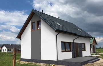 Dom bez pozwolenia / Projekt domu 35 m2, na zgłoszenie