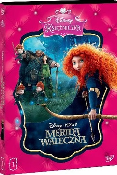 MERIDA WALECZNA Bajka DISNEY DVD PL + Dodatki 24h