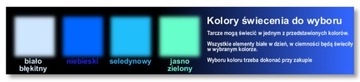 Mercedes W202 C klasa 93-00 Tarcze INDIGLO wzór 1