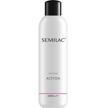 SEMILAC ACETON ZMYWACZ DO PAZNOKCI 1000 ML