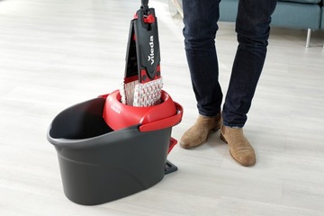 Плоская вращающаяся швабра Vileda Ultramax TURBO XL 42 см