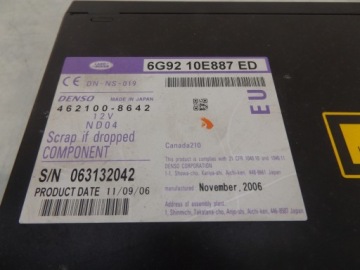 НАВИГАЦИОННЫЙ СЧИТЫВАТЕЛЬ FREELANDER II 6G92-10E887-ED