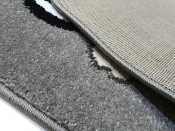 3D ковер PETIT 160x220 город серый серый на улицах улицы города дороги автомобиль