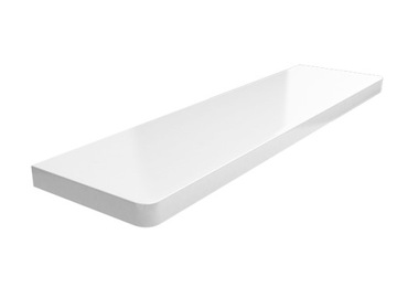 PARAPET MDF LAMINOWANY BIAŁY POŁYSK grubość 2,5 cm