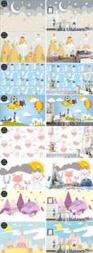 Фотообои для детской комнаты САФАРИ ПО ДЖУНЛЯМ ЭКЗОТИЧЕСКИЕ ЖИВОТНЫЕ
