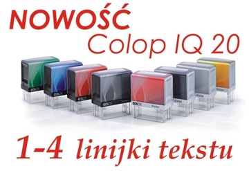 ШТАМПЫ COLOP IQ 20 ШТАМП 1-4 строки текста