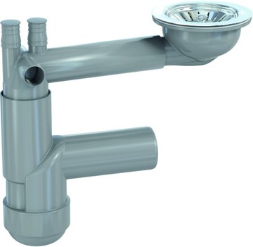 Сифон для мойки Prevex FL1-D9NNA-01PL 90 мм
