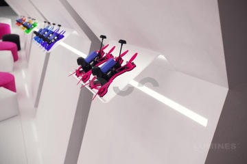 ЗАТИ LED АЛЮМИНИЕВЫЙ ПРОФИЛЬ для гипсокартона СЕРЕБРЯНЫЙ 2М