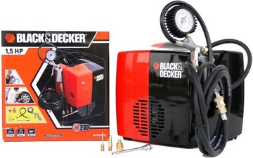 BLACKDECKER SPRĘŻARKA BEZOLEJ. 1,5/8BAR + ACC