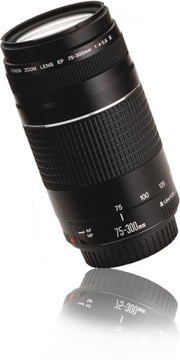 ОБЪЕКТИВ CANON EF 75-300 F4-5.6 III + КРЫШКА ET-60