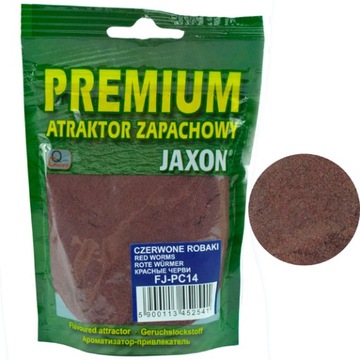 ATRAKTOR DO ZANĘT jaxon CZERWONE ROBAKI 100g