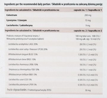 COLWAY COLLACEIN ПРОБИОТИК 60 КАПСУЛ