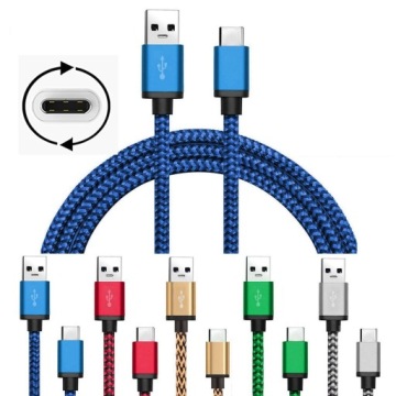 УСИЛЕННЫЙ КАБЕЛЬ USB-C USB-C BRIDED НЕЙЛОНА ЦВЕТА