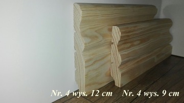 Деревянные плинтусы ВЫСОТА 9 СМ