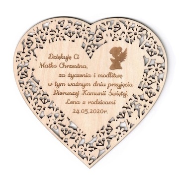 благодарственное причастие крестному, бабушке